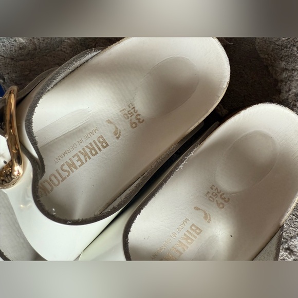 Birkenstock Arizona Hammered Big Buckle Birkenstocks 8 NWT - Picture 5 of 9